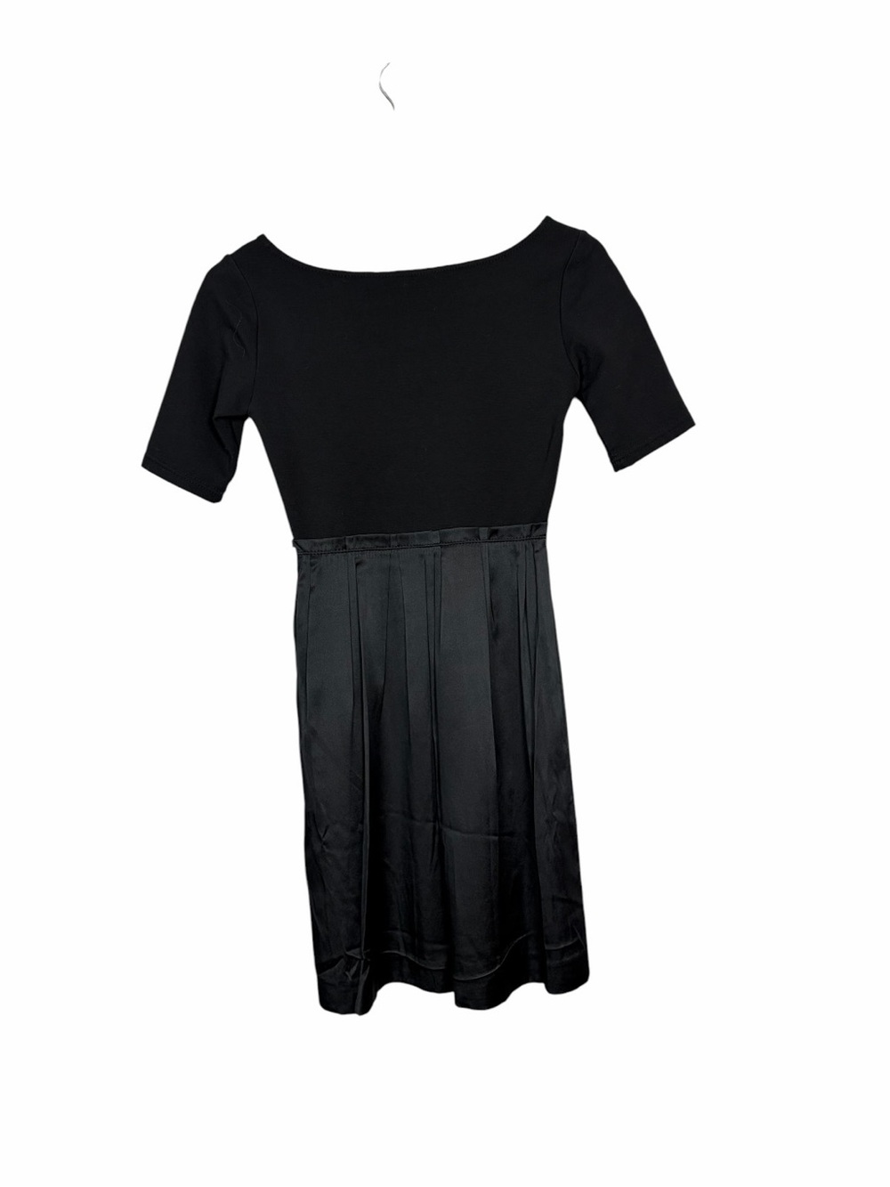 Theory Black Midi Fit-and-Flare Dress